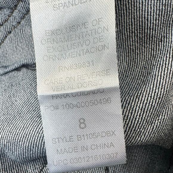 Democracy Jeans Women’s Sz 8 Cigarette Dark Wash Tummy Control Slimming Stretch - Picture 12 of 14